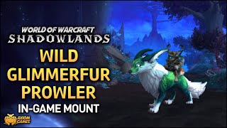 WoW Shadowlands  Wild Glimmerfur Prowler Mount [upl. by Nyraf]