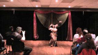 Tab Wana Mali amp Drum Solo Bellydance by Caroline Labrie [upl. by Ari]