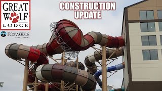 Great Wolf Lodge Foxwoods Construction Update August 2024 Mashantucket CT  NonCopyright [upl. by Reave]