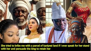 Ooni of ife in anger summoned iyanifa to disclosed the elders ordeal with tobi as she offered bribe [upl. by Akoyn]