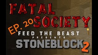 Stoneblock 2 Ep 20  Rainbow Generator  Hell Biome  Infinity Gear amp Tools  Magic Room [upl. by Ahtennek]