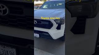 tacoma 2024 4runner tacoma4x4 toyota key [upl. by Rap]