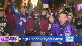 Kings clinch playoff berth for firs time in 17 years [upl. by Llenrev]