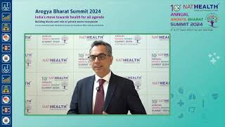 Thought Leader Mr Vikas Kharbanda at the NATHEALTH Annual Summit 2024 [upl. by Brufsky123]