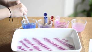 How to Marbling with Acrylic Paint [upl. by Christin]