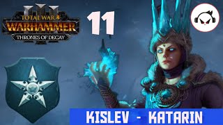 WAR WITH VLAD amp ISABELLA  Total War Warhammer 3 IE Part 11 KATARIN Campaign [upl. by Nuavahs]