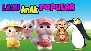 Lagu anak anak populer  disini senangsuka hatipok ame amecicaksatu satubalonku [upl. by Naeruat]