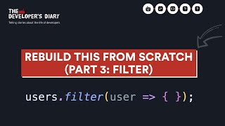 Learn How to Learn Rebuilding the filter function from scratch and improve your craft [upl. by Daukas]