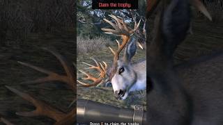 INSANE BUCK gaming huntlife deerhunting gamingshorts funny hunterlife hunting deerhunter [upl. by Ahsiemac]