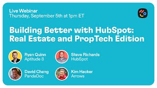 Unlock the Power of HubSpot for Real Estate and PropTech [upl. by Sven]