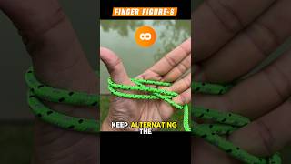 Quick amp easy Finger Coiling technique for smooth tanglefree storage 🪢 ropecoiling campingtips [upl. by Obau]