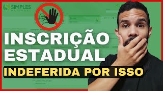 Inscrição Estadual indeferida por possuir DUAS EMPRESAS😱 [upl. by Kapor]