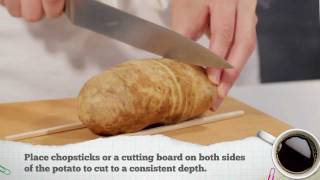 Potato 101 Hasselback Potatoes [upl. by Antipas]