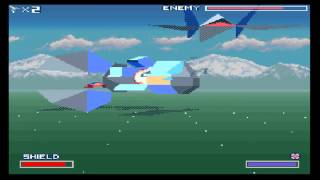 Let´s play Starwing  Star Fox  Route 2  Corneria GERMAN [upl. by Nelo]