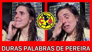 🚨Así salió Andrea Pereira tras HUMILLACIÓN  América Femenil vs Tigres Femenil Final Ida Liga MX [upl. by Netsrijk]