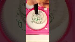 Spirometer satisfying spirograph oddlysatisfying spirography art spiroart drawing spirodiy [upl. by Vincent504]