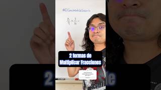 Multiplicación de Fracciones  El método más SENCILLO 🤯 matematicas elprofeluis fracciones [upl. by Macario979]