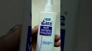 vcare hair growth vitalizer restricts hair fall oil [upl. by Alomeda]