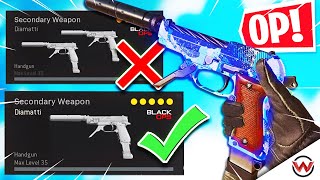 BETTER than AKIMBO PISTOLS in WARZONE SEASON 2🤯 Best Diamatti Class Setup  Cold War Warzone [upl. by Mittel]