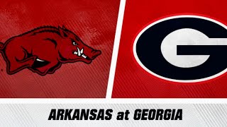 Arkansas v Georgia NCAA25 Is Arkansas The Best Team On NCAA [upl. by Giusto]