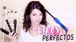 COMO RIZAR EL PELO CON TENACILLAS  Rizos perfectos y duraderos  AniPills [upl. by Ellis]