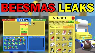 HUGE BEESMAS LEAKS Bee Swarm Simulator [upl. by Ardeen]