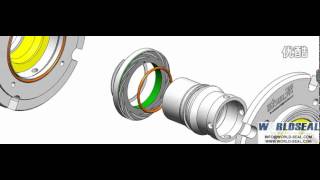 Mechanical dry gas seal [upl. by Adamson]