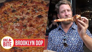 Barstool Pizza Review  Brooklyn DOP Brooklyn NY [upl. by Ytinirt445]