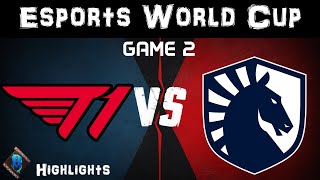 T1 vs TL Highlights Game 2 Esports Worlds Cup 2024 Semifinals T1 vs Team Liquid by Onivia [upl. by Thapa]