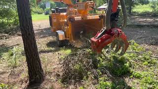 Rotobec grapple on my mini excavator [upl. by Slaby]