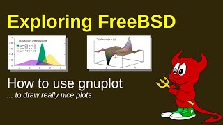 FreeBSD  how to use gnuplot [upl. by Magulac]