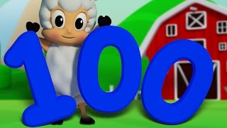 Number Song 1 to 100  Learn To Count  Big Number Song  3D Numbers Rhyme Song by Farmees [upl. by Lrem]