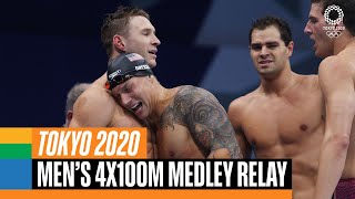 Swimming Mens 4x100m Medley Relay Final  Tokyo 2020 Replays [upl. by Studner925]