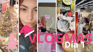 QUE EMPIECE LA MAGIA🎄🎇✨️ VLOGMAS 1 [upl. by Darnok431]