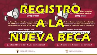 Inicia el registro a la Beca Universal Rita Cetina Gutiérrez complemento de la Beca Benito Juárez [upl. by Jefferey926]