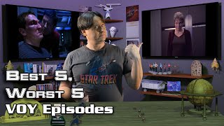 Star Trek Voyagers Best and Worst Episodes  Best 5 Worst 5 [upl. by Nomyaw428]