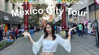 What to do in Mexico City 🎊  Barrio Chino⛩️ Centro Histórico Coyoacán  4k mexico food viral [upl. by Maisey]