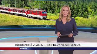 Budúcnosť vlakovej dopravy na Slovensku zsr vlaky ertms etcs [upl. by Wolf547]