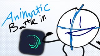 Animatic Battle Intro REANIMATED On ALIGHT MOTION [upl. by Leigha]