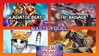 YuGiOh Master Duel Gladiator Beast TriBrigade Deck  Theme Chronicle Festival 2024 [upl. by Kcam]