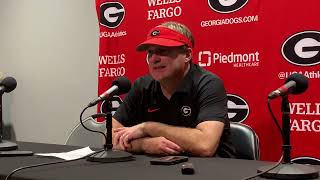 110224 Coach Kirby Smart Post Game vs Florida Part I [upl. by Aidni]