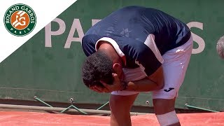 Match of the day 4  Juan Martin Del Potro v Nicolas Almagro  RolandGarros 2017 [upl. by Enutrof]