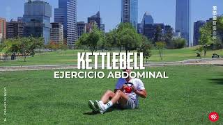 Kettlebell Ejercicio Abdominal  Muvo Fitness [upl. by Magree899]