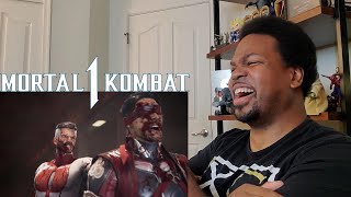 Mortal Kombat 1  Official OmniMan Gameplay Trailer  Reaction [upl. by Mima]