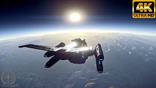 4K Incredible Sunrise Timelapse on Lyria  Star Citizen [upl. by Rentsch722]