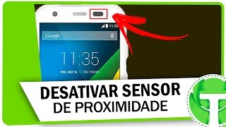 Como desativar o sensor de proximidade do Android [upl. by Trometer]