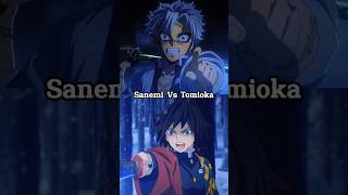 Sanemi Vs Tomioka animedemonslayer batalhaanimeeditshorts [upl. by Lucey]