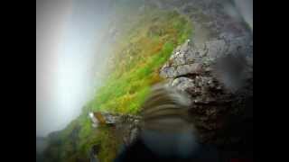 Aonach Eagach ridge Am Bodach descent [upl. by Teuton257]