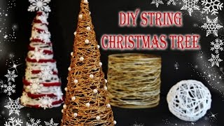 DIY String Christmas Tree [upl. by Adamo]