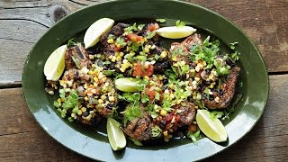 Pork and Salsa with Homemade Hatch Chile and Corn Salsa [upl. by Bendicta]